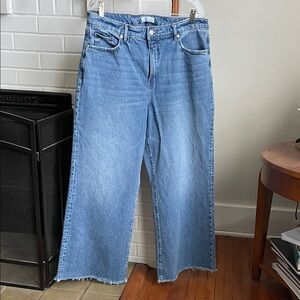 LOFT Light Blue Flare Jeans